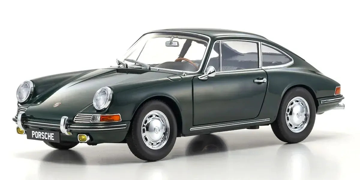 Kyosho 1/18 Porshe 911 (901) 1964 Irish Green Diecast Model Car