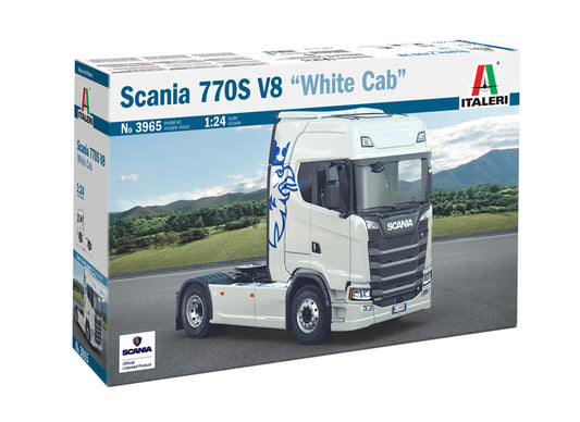 Italeri 1:24 Scania 770 S V8 "White Cab"