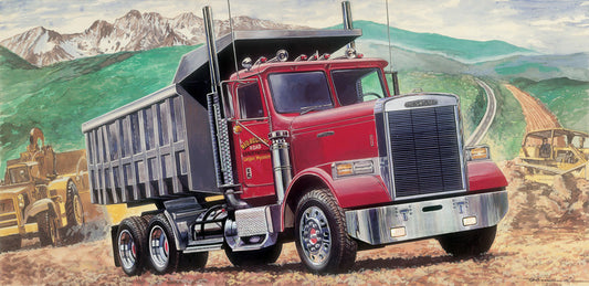Italeri 1/24 Freightliner Heavy Dumper Truck Plastic Model Kit Italeri