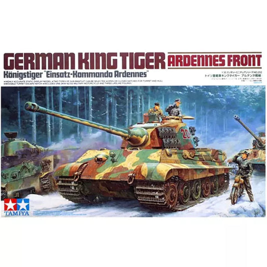 Tamiya 1/35 King Tiger (Ardennes Front) Plastic Model Kit Tamiya
