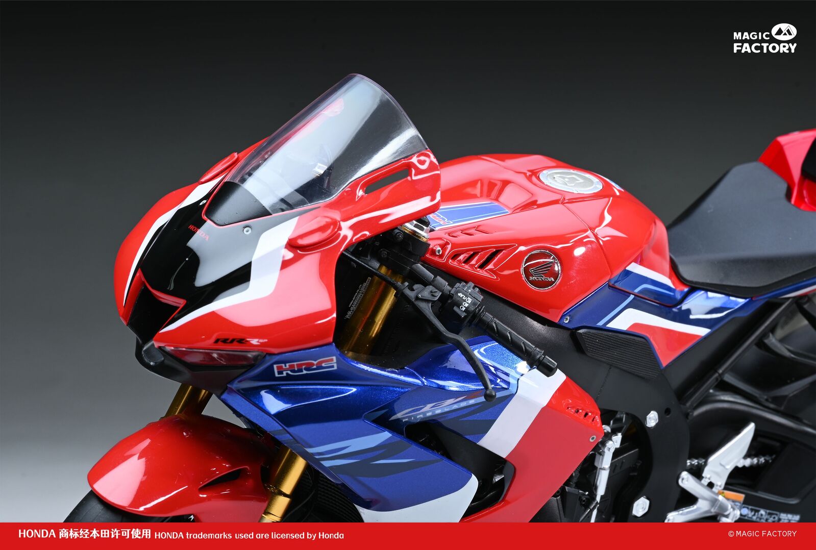 Magic Factory 1/9 Honda CBR1000RR-R Fireblade SP Plastic Model Kit Blue Red Magic Factory