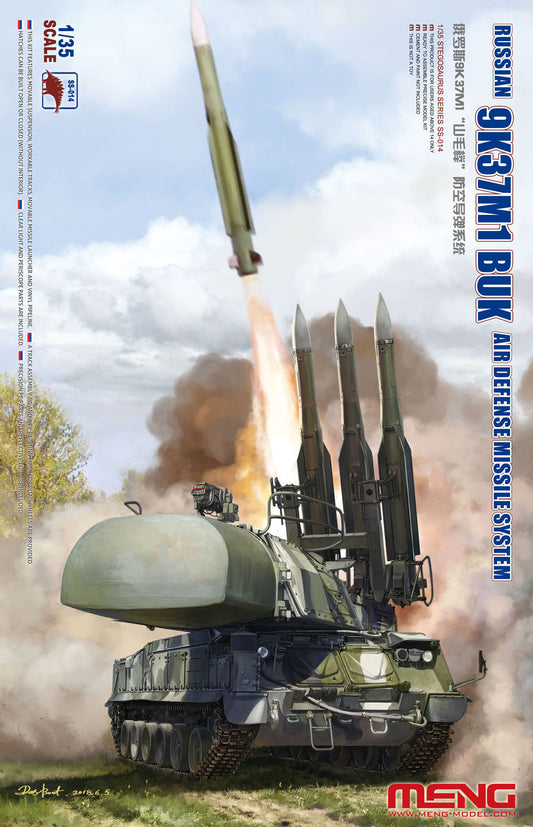 Meng 1/35 Russian 9K37M1 BUK Plastic Model Kit