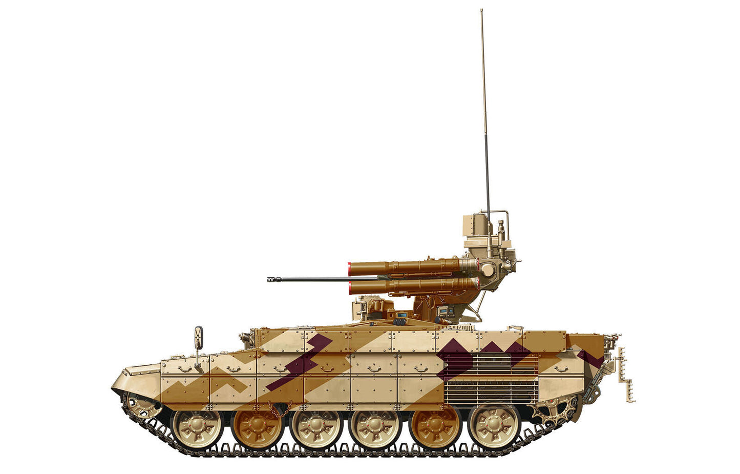 Meng 1/35 Russian "Terminator" Fire Support Combat Vehicle BMPT Plastic Model Kit Meng