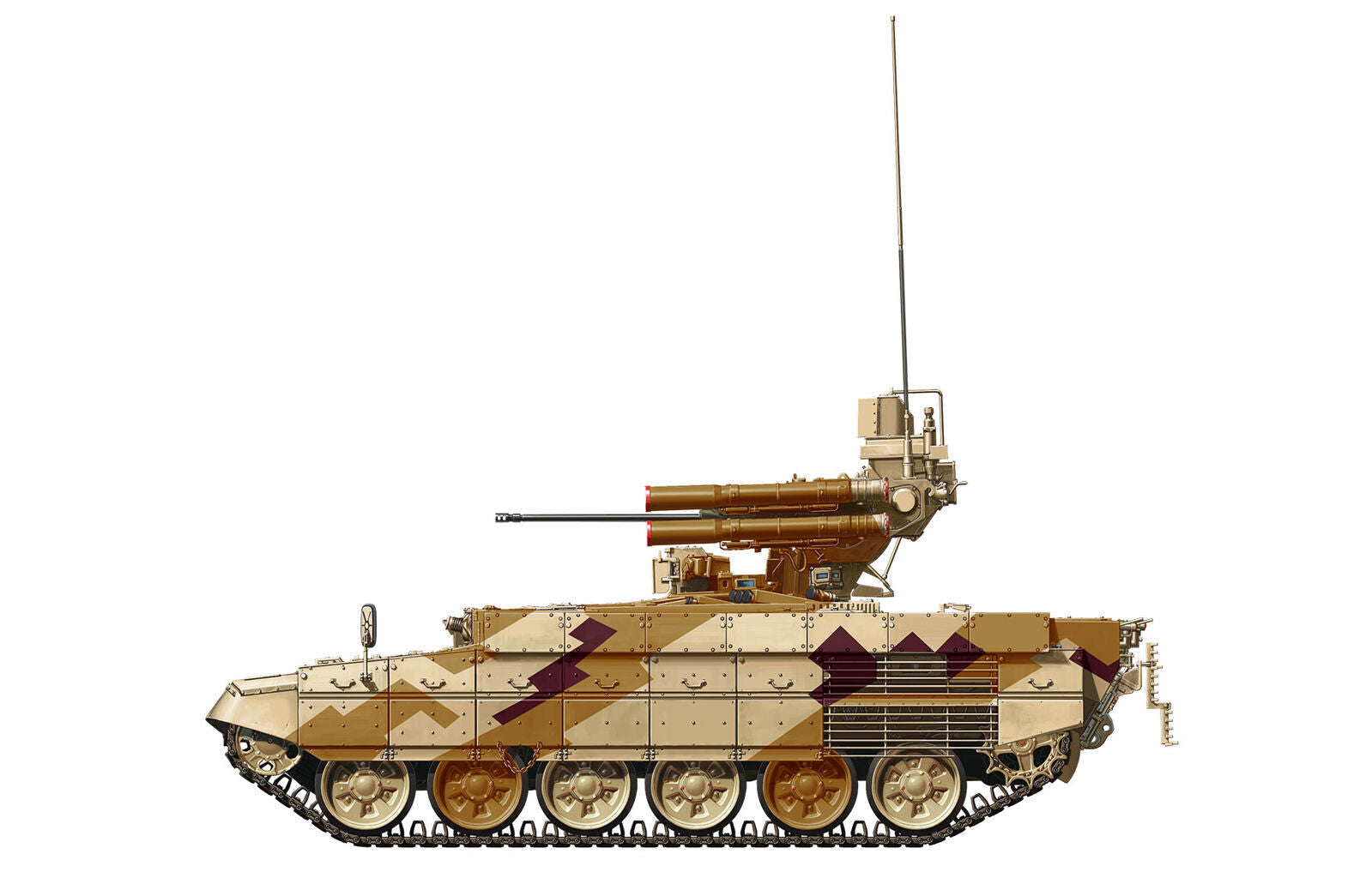 Meng 1/35 Russian "Terminator" Fire Support Combat Vehicle BMPT Plastic Model Kit Meng