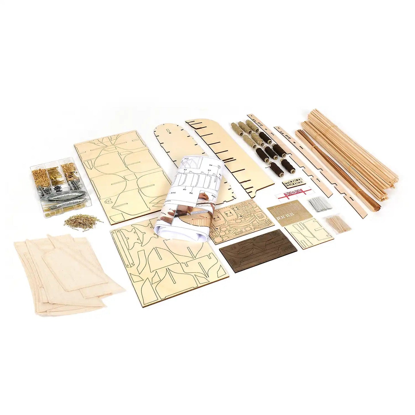 OcCre 1/75 HMS Erebus Wooden Model Ship Kit Occre