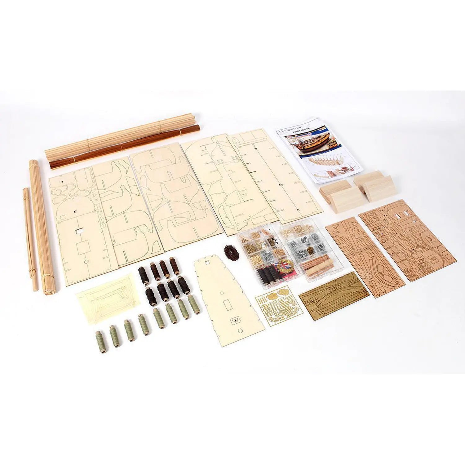 OcCre 1/54 Endeavour Wooden Model Ship Kit Occre