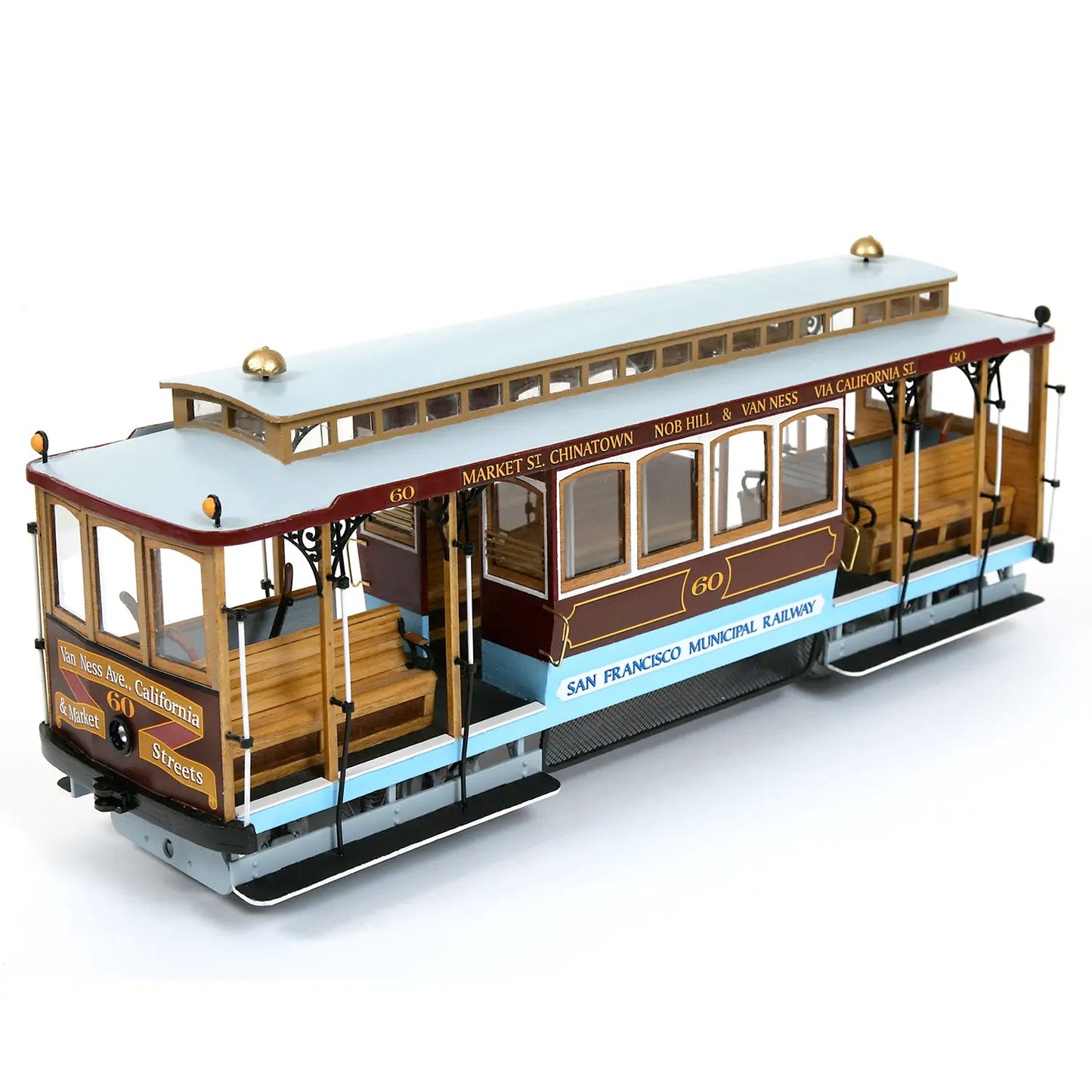 OcCre 1/24 San Francisco Tram Model Kit