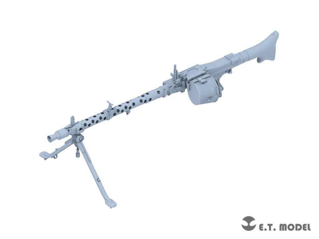 E.T. Model 1/16 WWII German Mg34 Machinegun (3D Printed)
