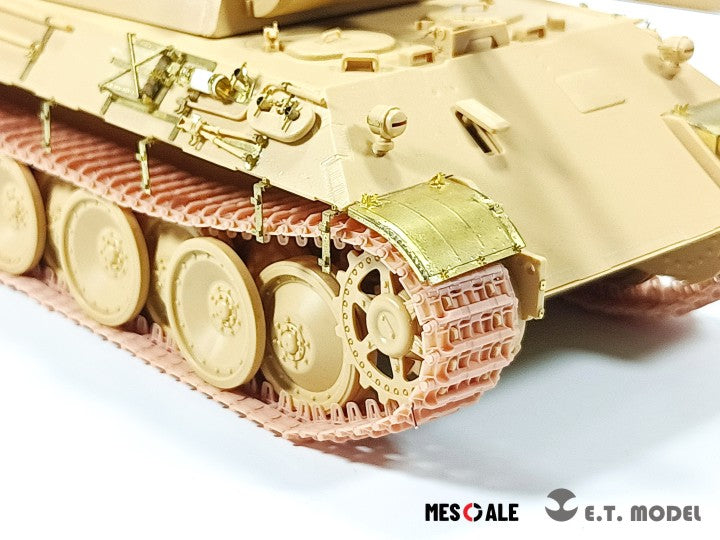 E.T. Model 1/35 WWII German Pz.Kpfw.V "PANTHER" Early Workable Track(3D Printed)