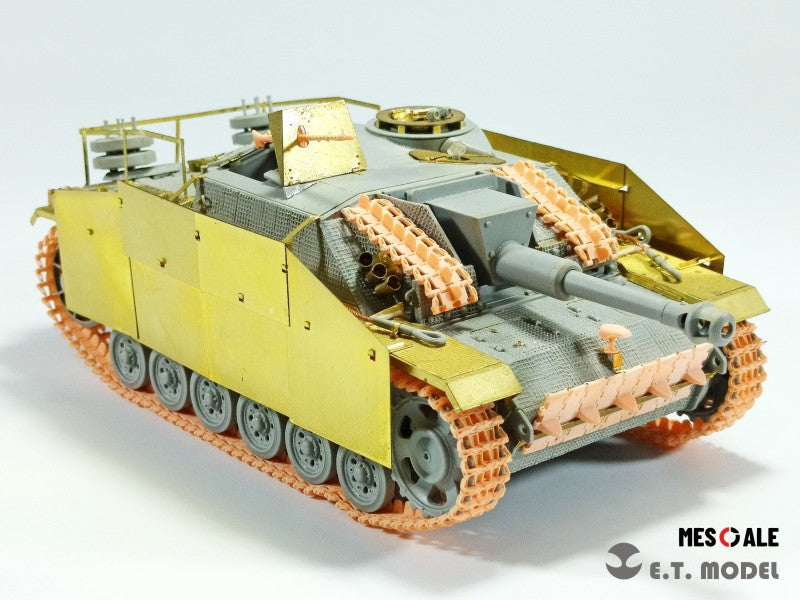 E.T. Model 1/35 WWII German Pz.Kpfw.III/IV Late Version（Type 6A）Workable Track(3D Printed)