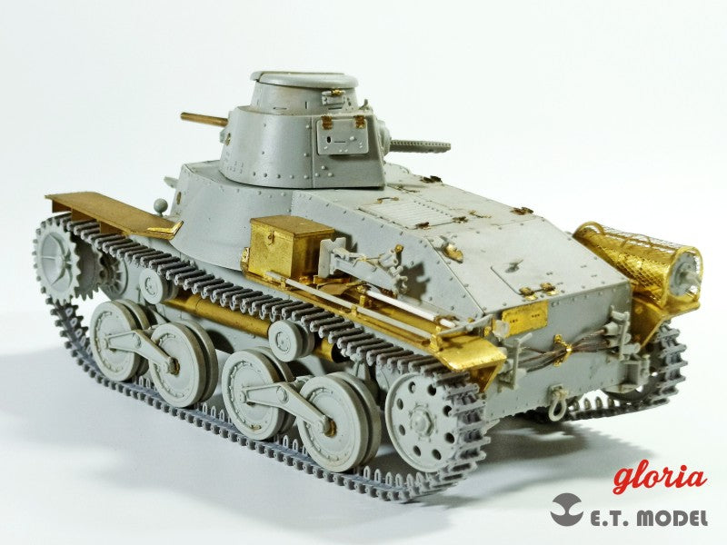 E.T. Model 1/35 IJA Type 95 “Ha-Go”Light Tank Workable Track (3D Printed)