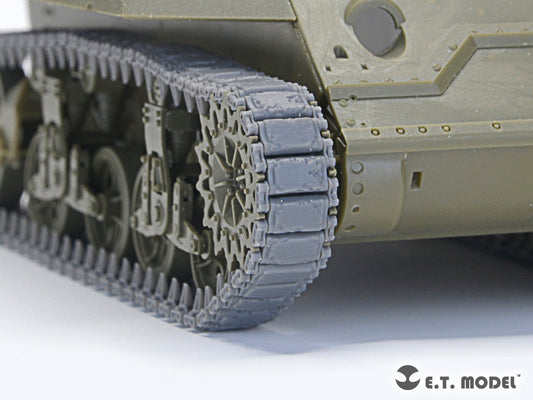 E.T. Model 1/35 WWII US ARMY M3/M5 Stuart Light Tank T16 Workable Track(3D Printed)