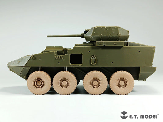 E.T. Model 1/35 US ARMY M1296 "Dragoon" ICV Weighted Road Wheels (3D Printed)