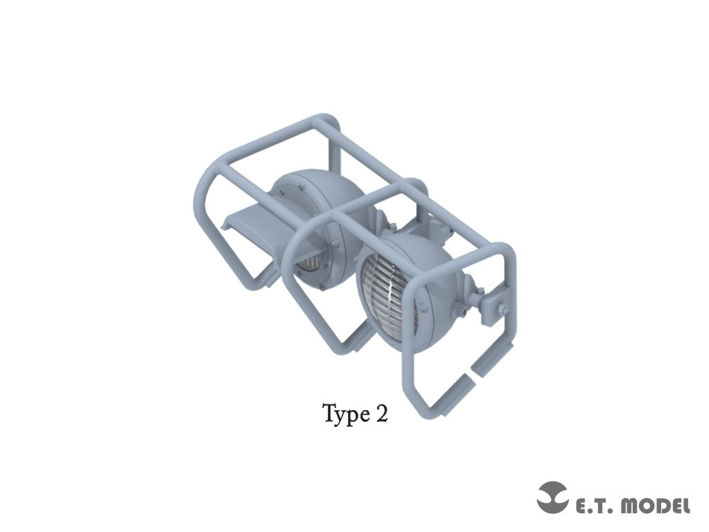 E.T. Model 1/35 Lights Set for Russian T-55 Family E.T. Model