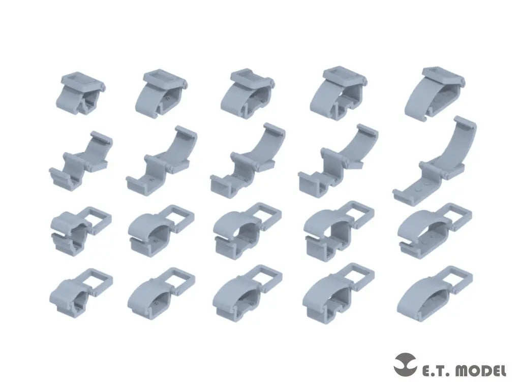 E.T. Model  1:35 WWII German Clamps (Type.2) (3D Printed) E.T. Model