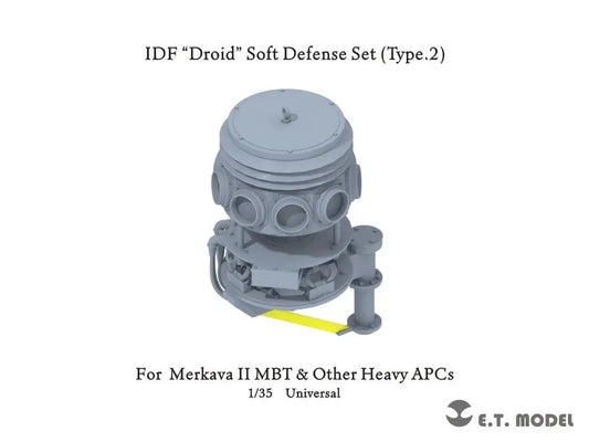 E.T. Model  1:35 IDF “Droid” Soft Defense Set (Type.2) (3D Printed) E.T. Model