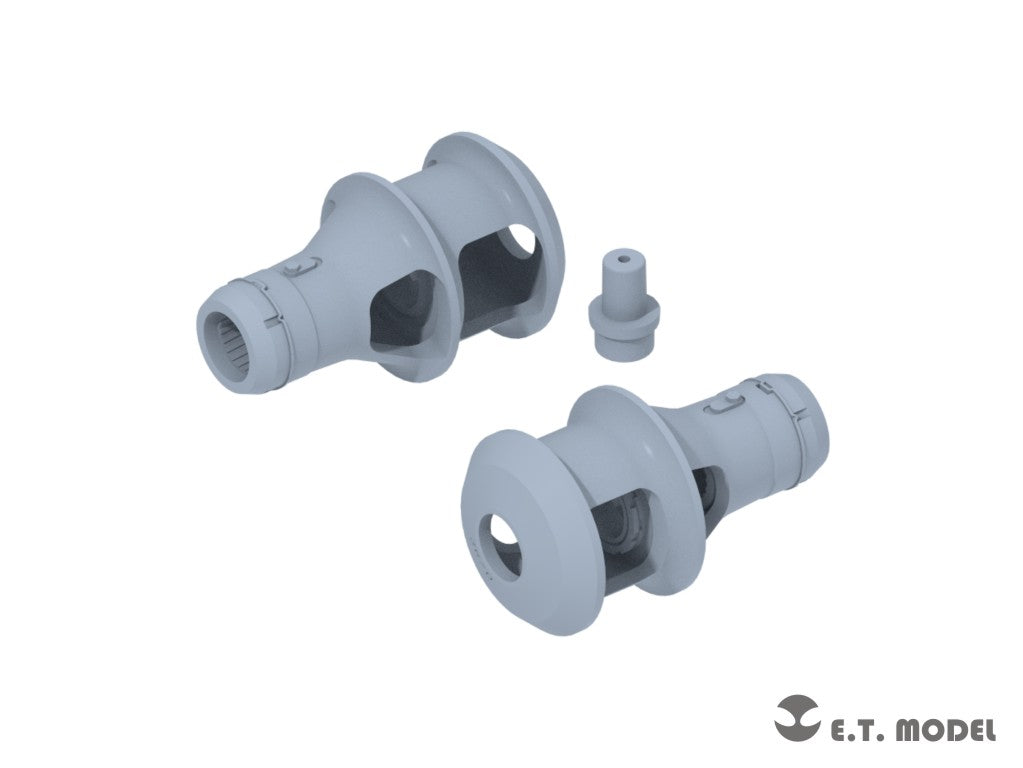 E.T. Model 1/35 WWII German 75mm KwK/Pak40  Muzzle Brake(Type.1） E.T. Model