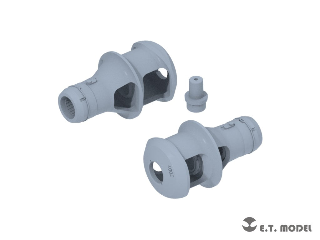 E.T. Model 1/35 WWII German 75mm KwK/Pak40  Muzzle Brake(Type.2） E.T. Model