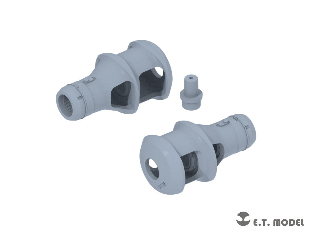 E.T. Model 1/35 WWII German 75mm KwK/Pak40  Muzzle Brake(Type.3） E.T. Model
