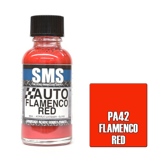 SMS Auto Colour FLAMENCO RED 30ml