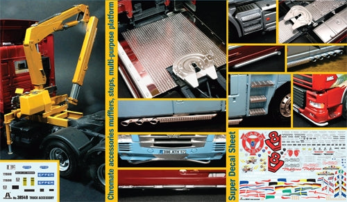 Italeri 1/24TRUCK ACCESSORIES II Plastic Model Kit Italeri