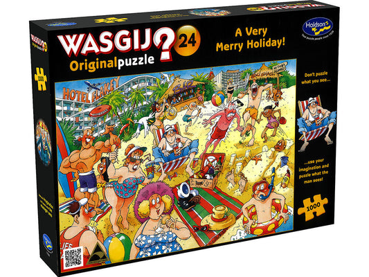 Wasjig? Orginal #24 A Very Merry Holiday! 1000pce Puzzle Holdson