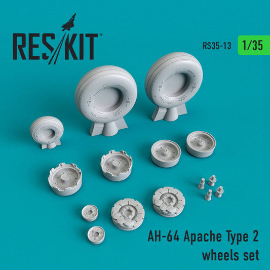 ResKit 1:35 AH-64 "Apache" type 2 wheels set Reskit