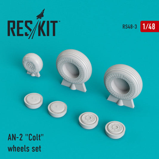 ResKit 1:48 AN-2 "Colt" wheels set Reskit