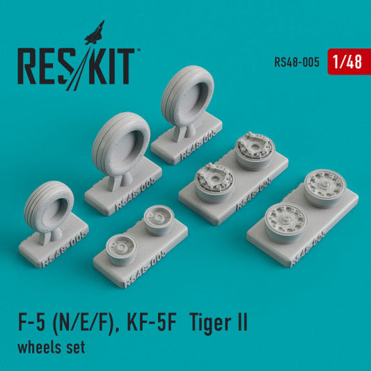 ResKit 1:48 F-5 (N,E,F)/KF-5F "Tiger II" wheels set Reskit