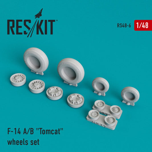 ResKit 1:48 F-14 (A,B) "Tomcat" (weighted) wheels set Reskit