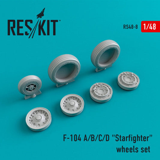 ResKit 1:48 F-104 (A,B,C,D) "Starfighter" wheels set Reskit