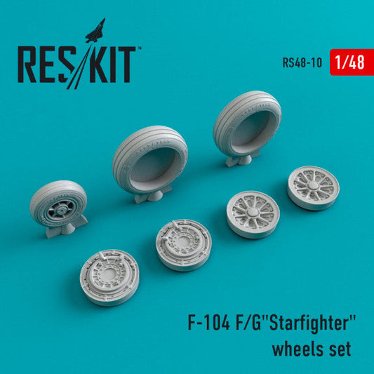 ResKit 1:48 F-104 (F,G) "Starfighter" wheels set Reskit