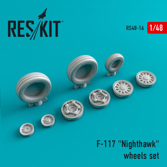 ResKit 1:48 F-117 "Nighthawk" (weighted) wheels set Reskit