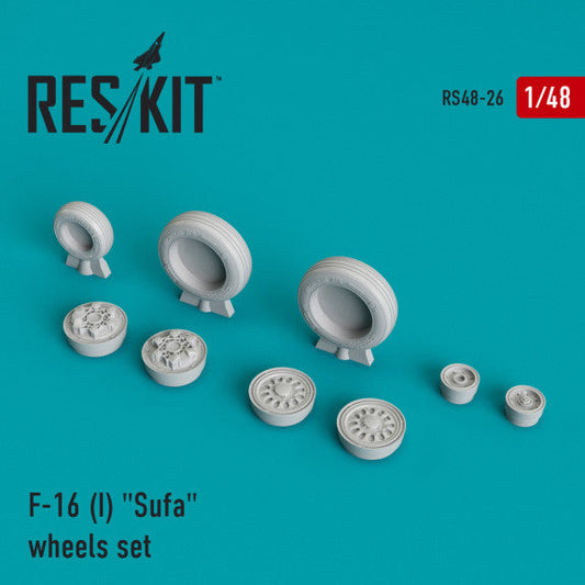 ResKit 1:48 F-16I "Sufa" (weighted) wheels set Reskit