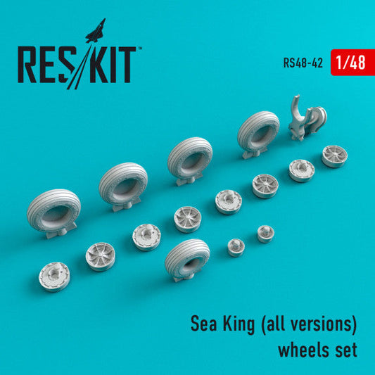 ResKit 1:48 Sea King (all versions) wheels set Reskit