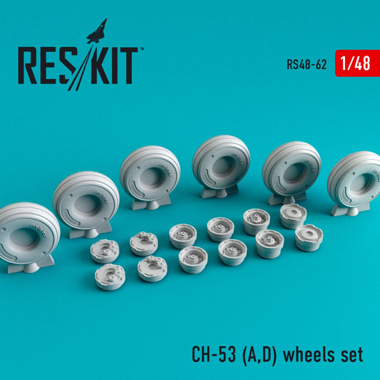 ResKit 1:48 CH-53 (A,D) wheels set Reskit