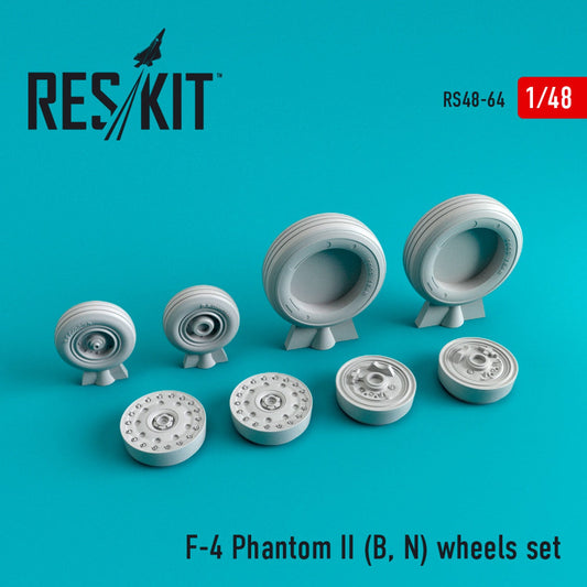 ResKit 1/48 F-4 (B,N) "Phantom II" wheels set Reskit