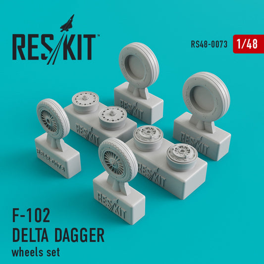 ResKit 1:48 F-102 "Delta Dagger" wheels set Reskit
