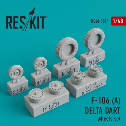ResKit 1:48 F-106А "Delta Dart" wheels set Reskit