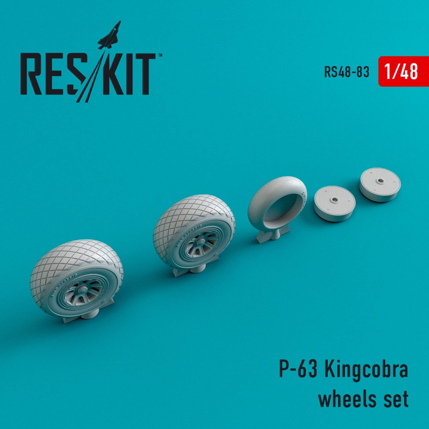 ResKit 1:48 P-63 "Kingcobra" wheels set Reskit
