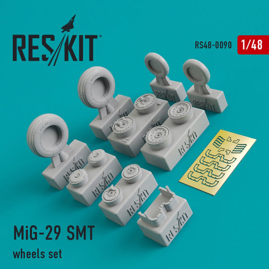 ResKit 1:48 MiG-29 SMT "Fulcrum" wheels set Reskit