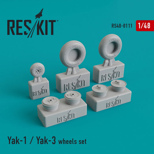 ResKit 1:48 Yak-1/Yak-3 wheels set Reskit