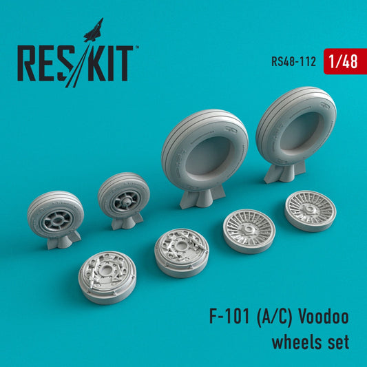 ResKit 1:48 F-101 (A,C) "Voodoo" wheels set Reskit