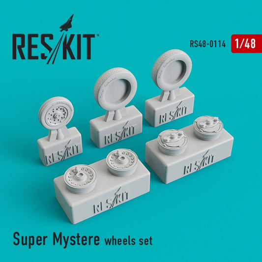 ResKit 1:48 Super Mystere wheels set Reskit