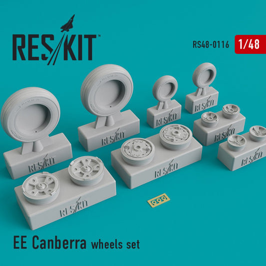 ResKit 1:48 EE Canberra wheels set Reskit