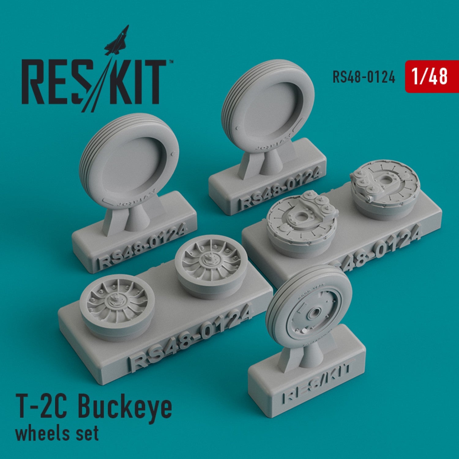 ResKit 1:48 T-2C "Buckeye" wheels set Reskit
