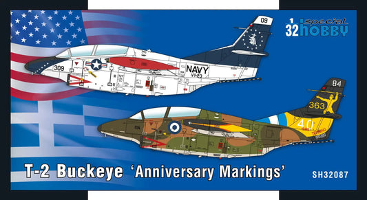 Special Hobby 1/32 T-2 Buckeye ‘Anniversary Markings’ Plastic Model Kit Special Hobby
