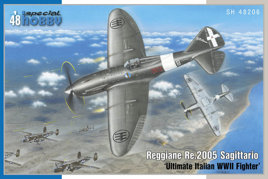 Special Hobby 1/48 Reggiane Re.2005 Sagittario ‘Ultimate Italian WWII Fighter’ Plastic Model Kit Special Hobby