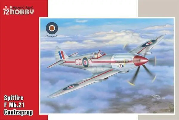 Special Hobby 1/72 Supermarine Spitfire Mk.21 Contraprop Plastic Model Kit Special Hobby