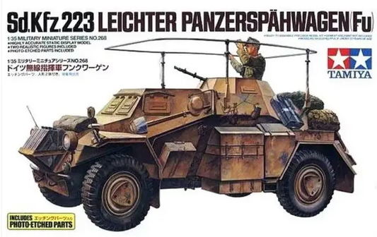Tamiya 1:35 GERMAN ARMORED CAR Sd.Kfz.223 (w/PHOTO-ETCHED PARTS) Plastic Model Kit